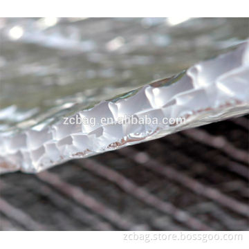 High Reflective barrier flame retardant pure Aluminium foil two layer bubble roof building heat Insulation Material